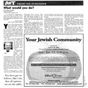 Adler Op-ed