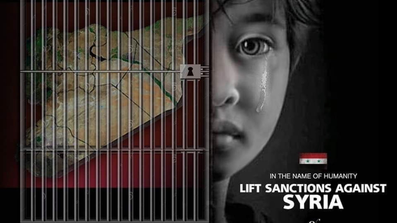 Lift the sanctions on Syria!