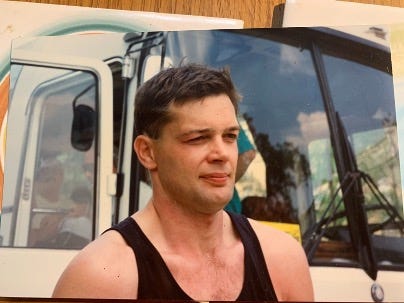 Dr Andrew Wakefield as a young man