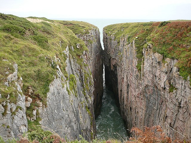 Huntsman's Leap, Pembrokeshire