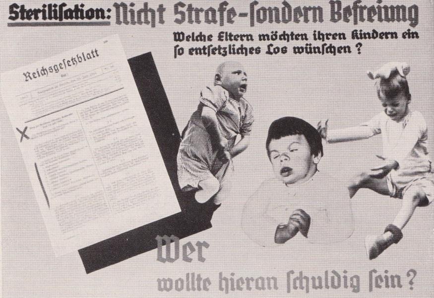 Nazi sterilisation poster