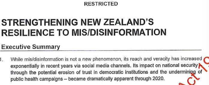 New Zealand misinformation resilience