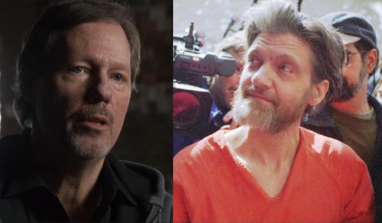 Anti-technology gurus David Skribina (left) and Ted Kaczynski (right)