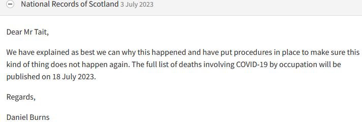 Closing comments from NRS
