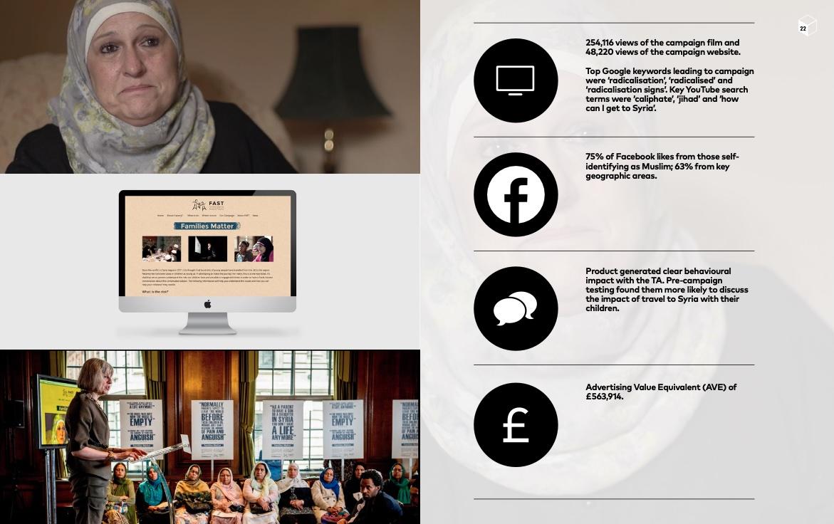 Leaked Breakthrough Media slide on the FAST Families Matter campaign