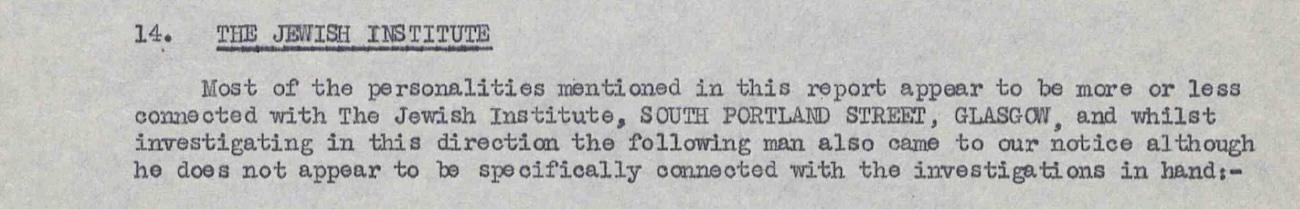 MI5 report 2