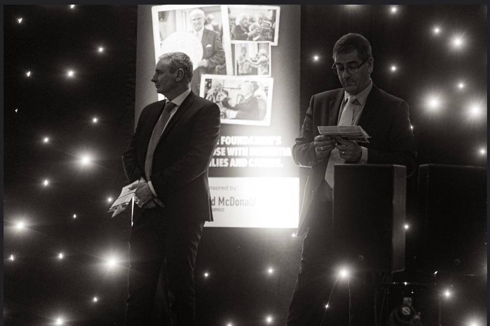 Charles Barnett at 2022 Celtic Foundation Sporting Dinner