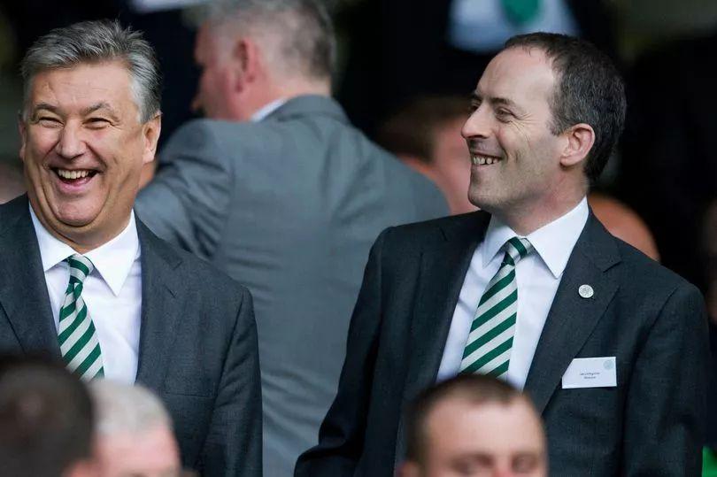 Peter Lawwell with Ian Livingston