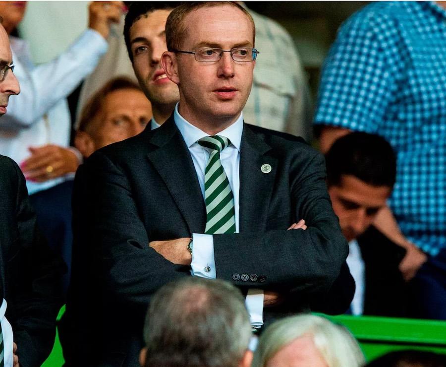 Celtic CEO Michael Nicholson