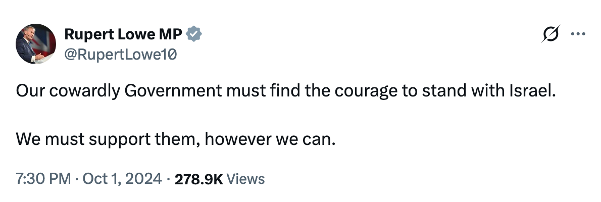 Lowe self-defense post