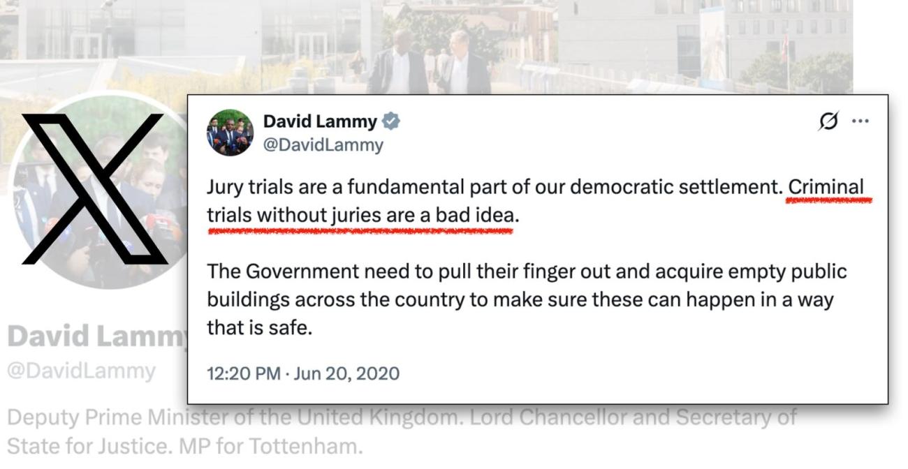 Lammy: That was then