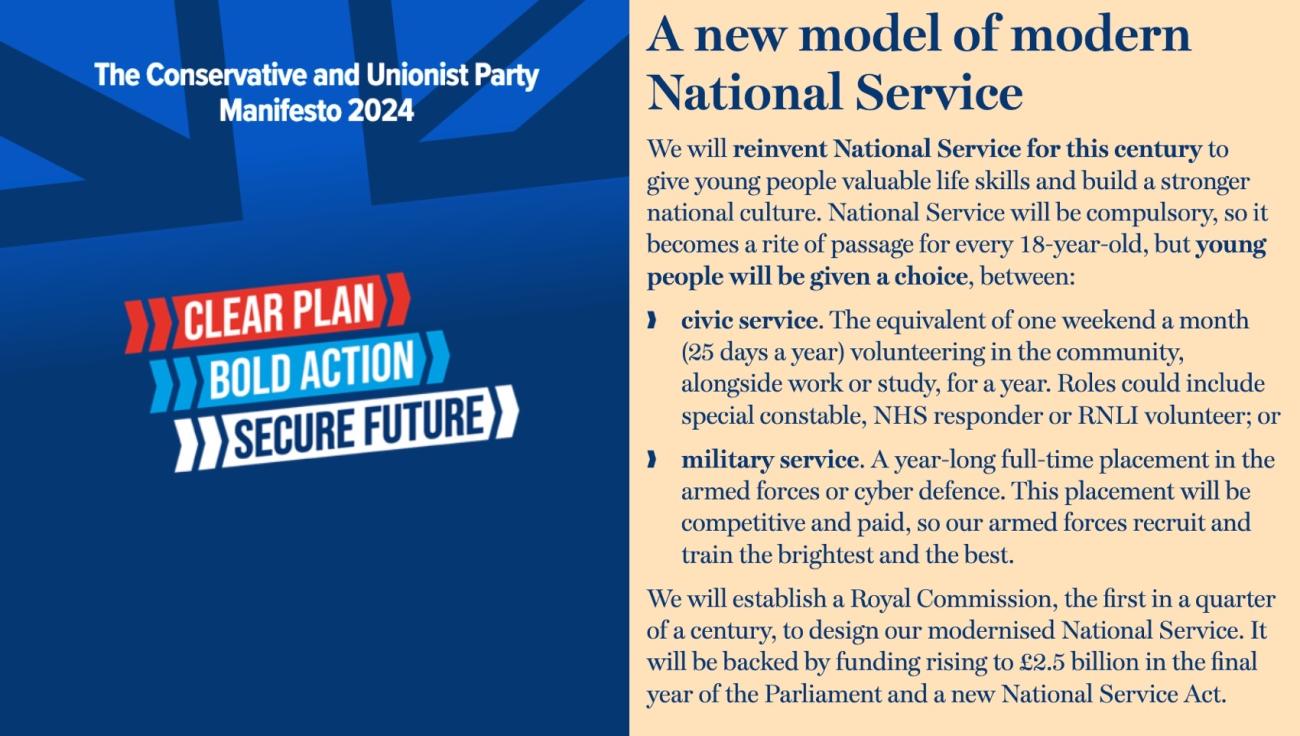 A new model of modern National Service