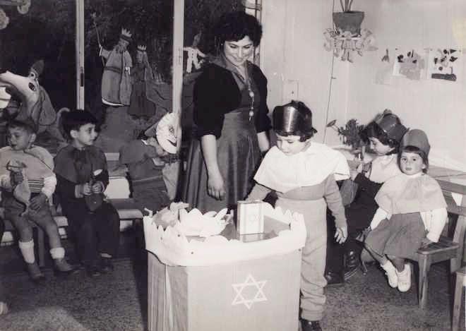 Radicalisation of Jewish children upstairs and terror activities downstairs