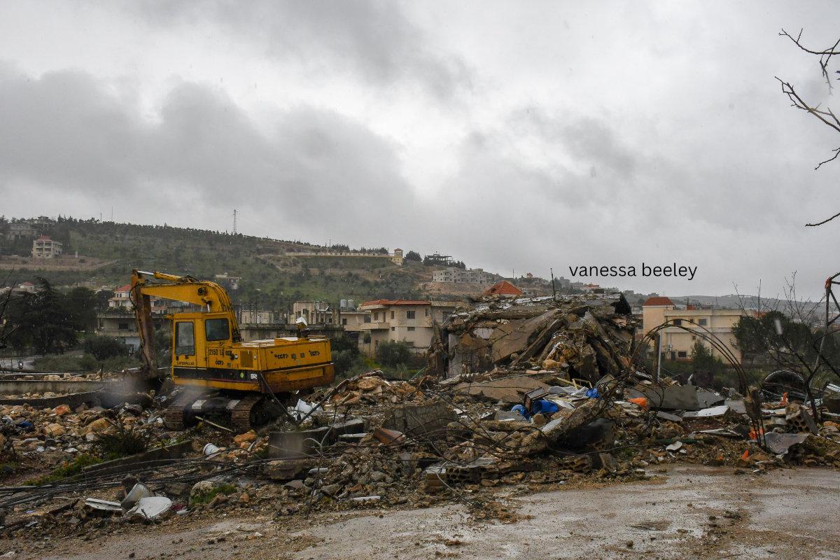 Another Zionist-destroyed home on the outskirts of Sohmor. Photo: Vanessa Beeley