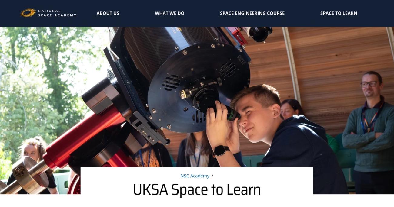 UKSA Space to Learn