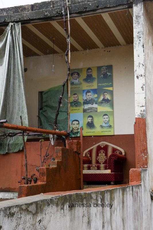 Deserted homes in Sohmor still bear testimony to the bravery of the sons of the town. Photo: Vanessa Beeley