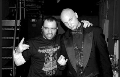 Joe Rogan and Order of Nine Angles founder Stanton Levay