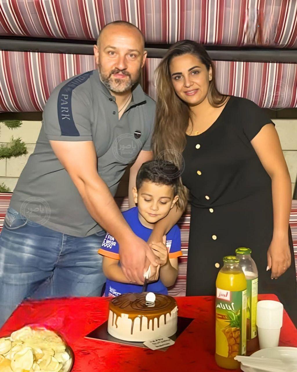 Mahdi Al-Haj Hussein was killed alongside his wife, Alia, and their son, Ghadi.