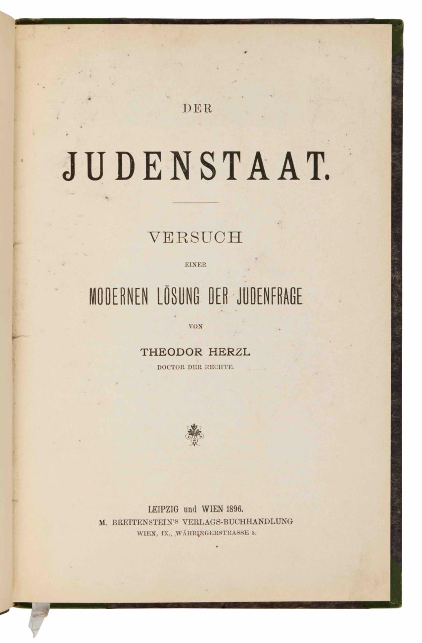 The Jewish State adopted the term ‘antisemitism’