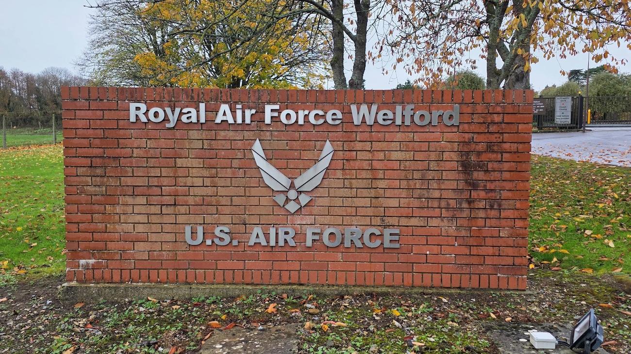 RAF Welford entrance