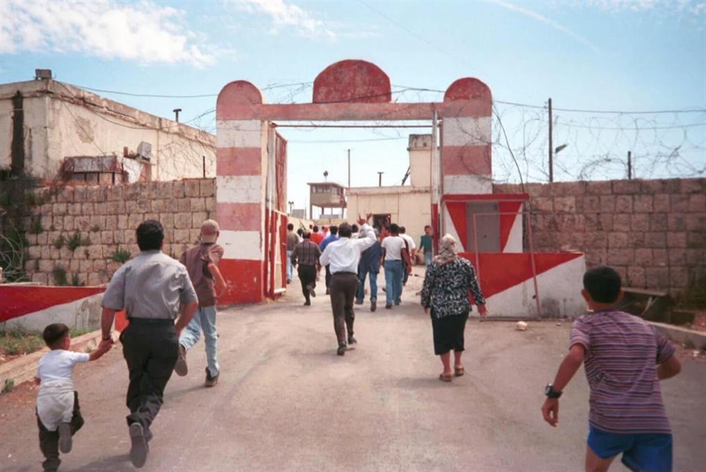 Liberation of Khiam Prison on 25 May 2000