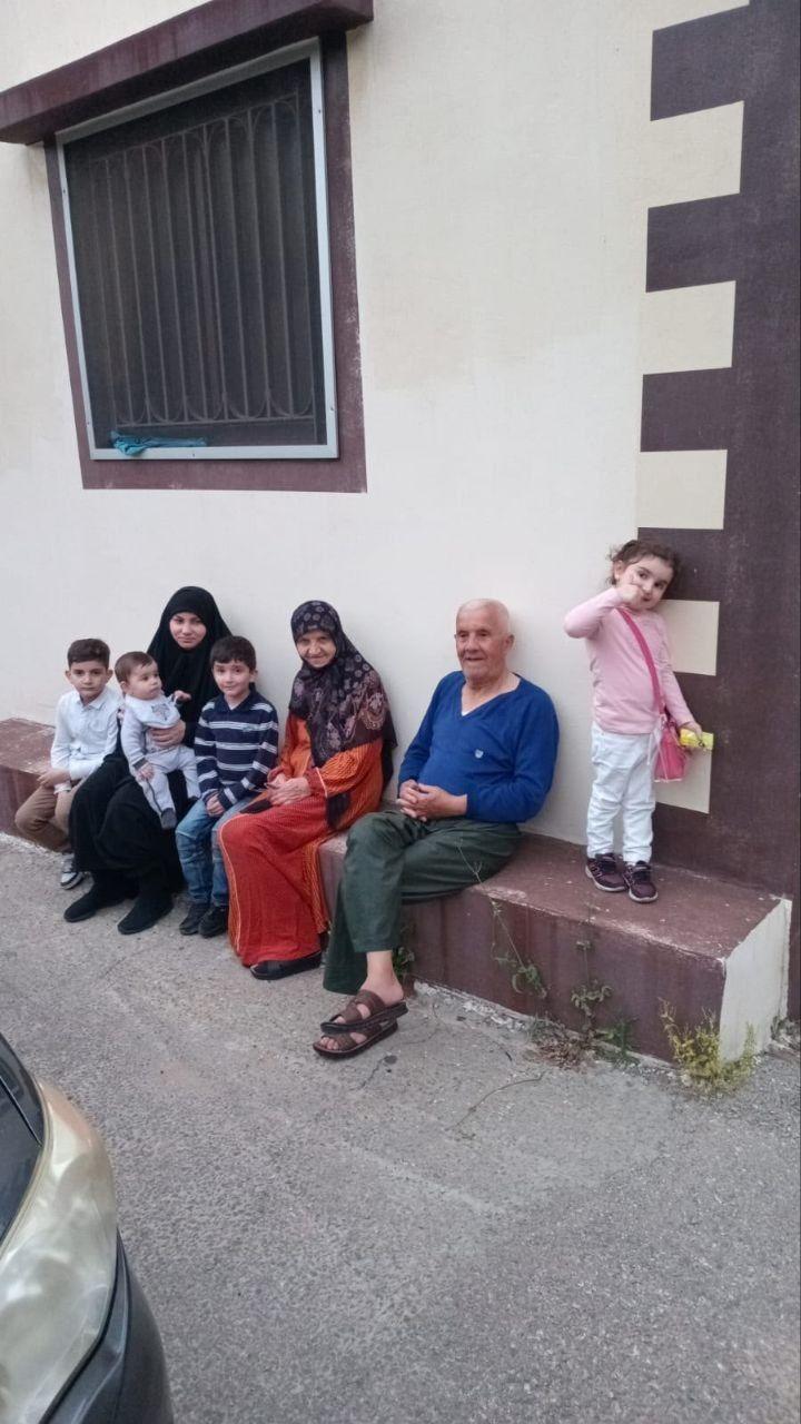 Members of the Farhat family killed in the Israeli massacre in Kfar Rumman