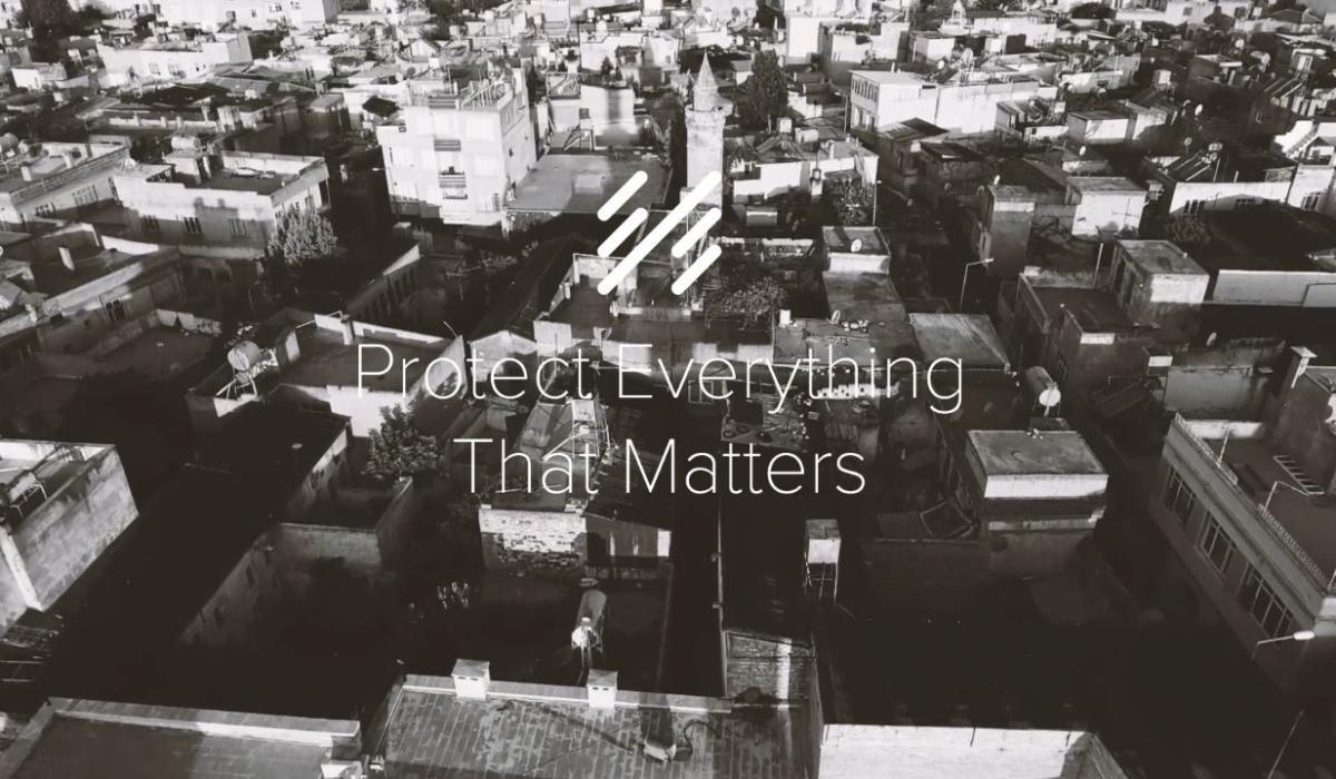 Hala Systems logo - “protect everything that matters”. Photo: Screenshot from promotional video.